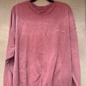 Daniel Partick Extra Large Men's Sweater Rose Pink New Designer XL Winter Crew